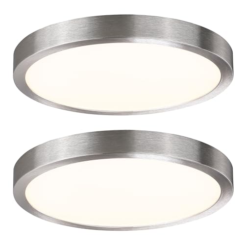 10 Inch Flush Mount LED Ceiling Light Fixture (2 Count)