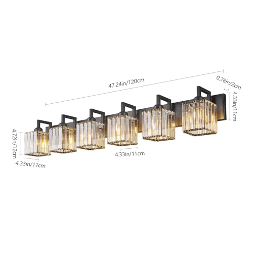 Black Bathroom Light Fixture