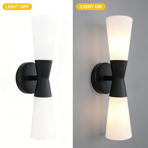 Wall Sconces Set of 2 for Bathroom (2 Count)