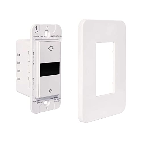 Smart LED Display Dimmer Switch 5" WiFi Remote App