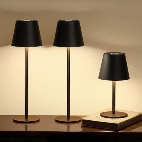 3 Pack Cordless Table Lamp (3 Count)