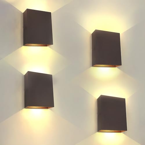 LED Wall Sconces 4 Pack (4 Count)