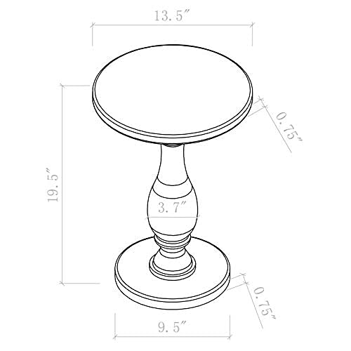 Acrylic end Tables