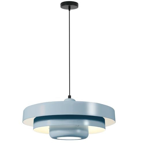 Minimalist Scandinavian Light Blue Pendant Light