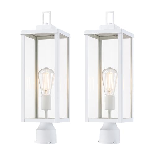 Outdoor Post Light Fixture (2 Count)