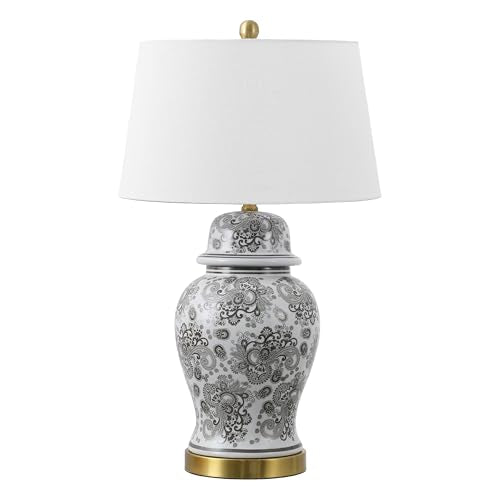 Ellis Chinoiserie Ginger Jar Table Lamp 29.5"