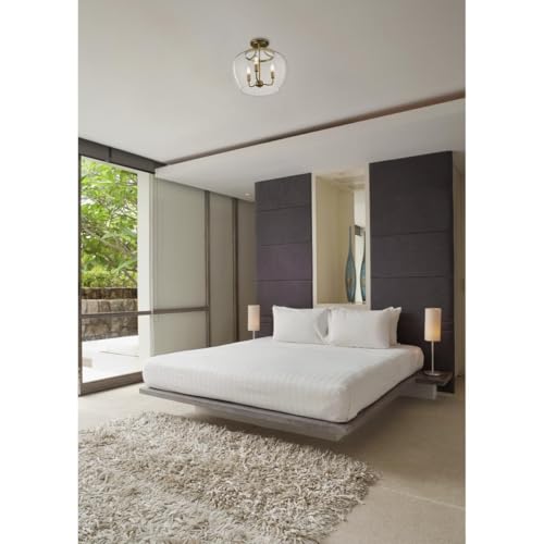 3 Light Semi Flush Mount 473SF