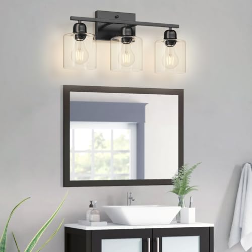 Modern 3 Light Bathroom Light Fixtures