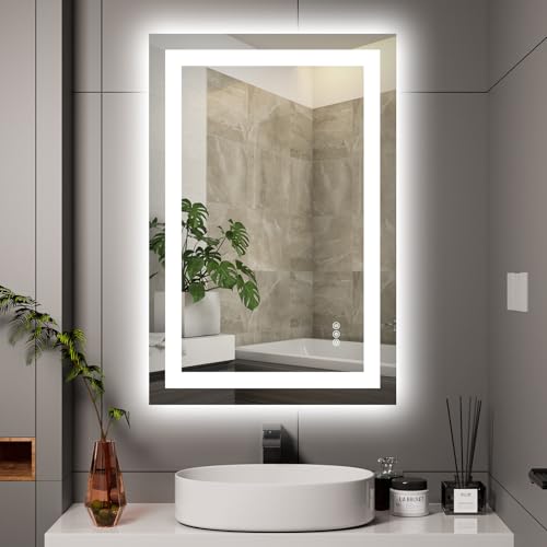 36"X24" LED Bathroom Mirror with Lights