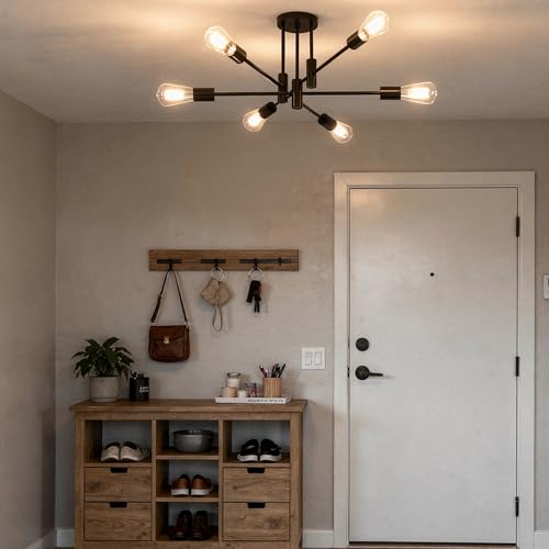 Modern Sputnik Chandelier