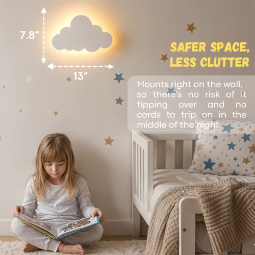 Cloud Night Light for Nursery Decor