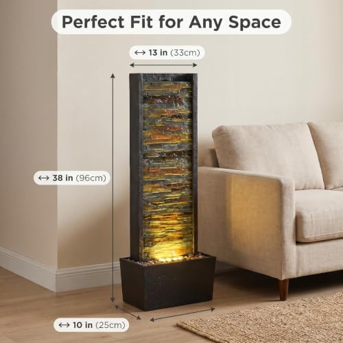 38 Inch Tall Indoor Water Fountain