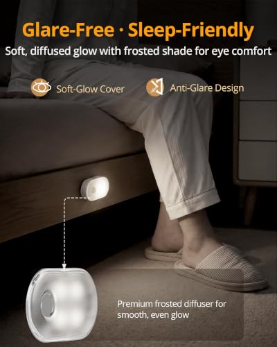 Rechargeable Battery Night Light with Motion Sensor (4 Count)