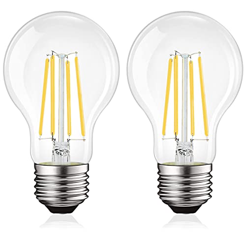 Vintage A19 LED Light Bulbs 100W Equivalent (2 Count)