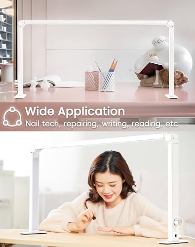 Foldable Half Moon Light for Nail Desk