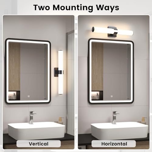 Black Vanity Lights for Bathroom