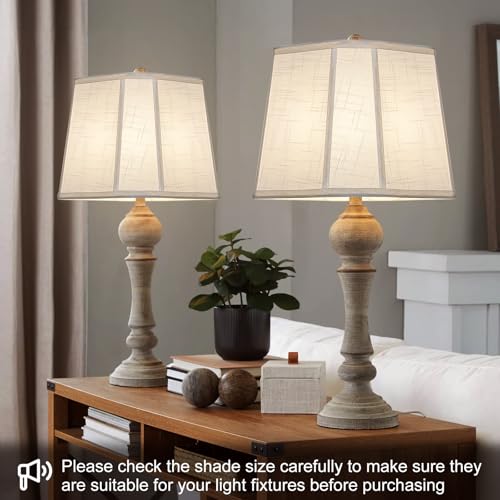 White Lamp Shades Set of 2 (2 Count)