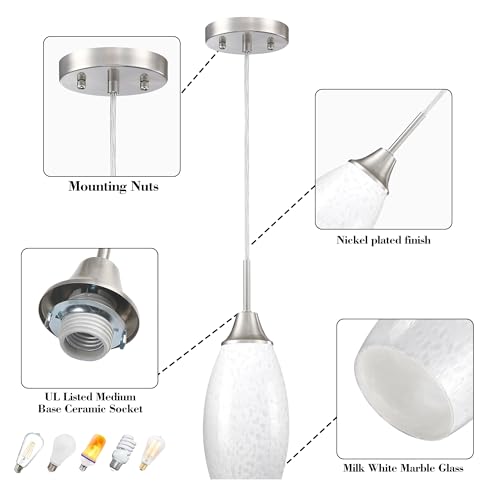 Mini Glass Pendant Light