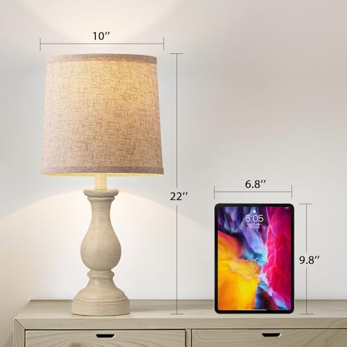 Farmhouse Table Lamps Set of 2 (2 Count)