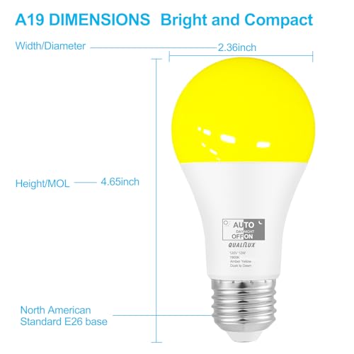 Dusk to Dawn Light Bulbs (2 Count)