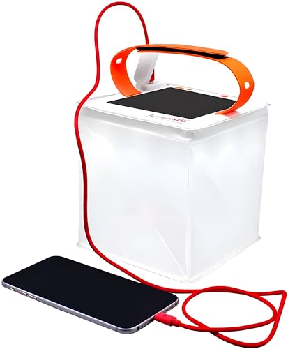 Titan 2-in-1 Inflatable Solar LED Camping Lantern & Phone Charger
