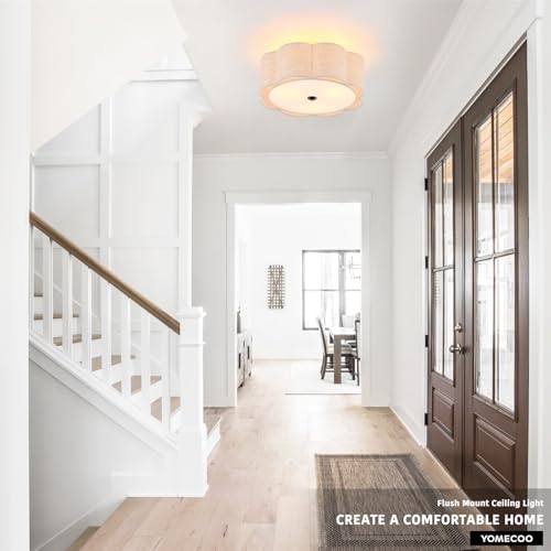 18" Large Semi Flush Mount Ceiling Light