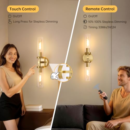 Set of 2 Wall Sconces (2 Count)