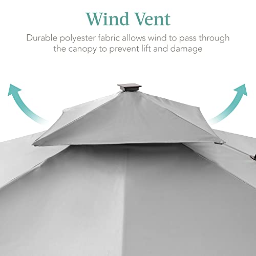 10x10ft Cantilever Patio Umbrella w