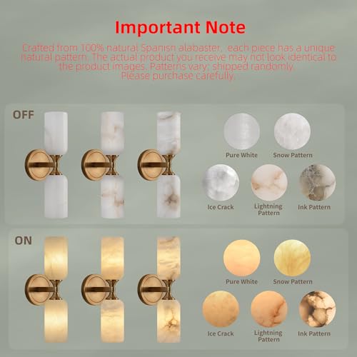 Alabaster Wall Sconce