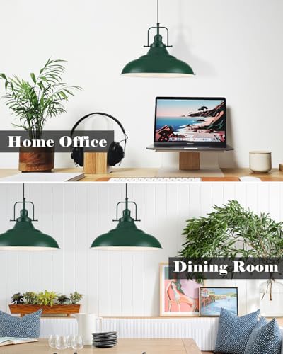 Green Pendant Light 2 Pack (2 Count)