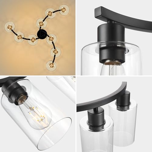 9 Light Modern Farmhouse Chandelier (9 Count)