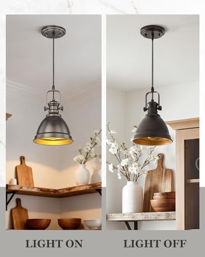 2 Pack 8" Pendant Lights Kitchen Island