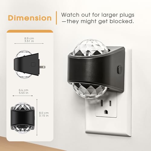 Night Light Night Lights Plug into Wall (2 Count)
