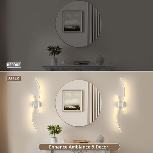 Wireless Wall Sconces Set of Two (2 Count)