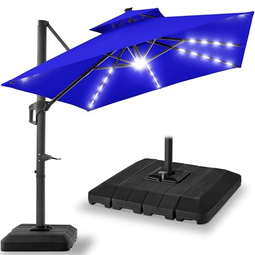 10x10ft Cantilever Patio Umbrella w