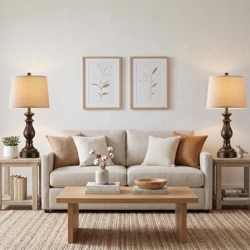 Traditional Table Lamp Set of 2 (2 Count)