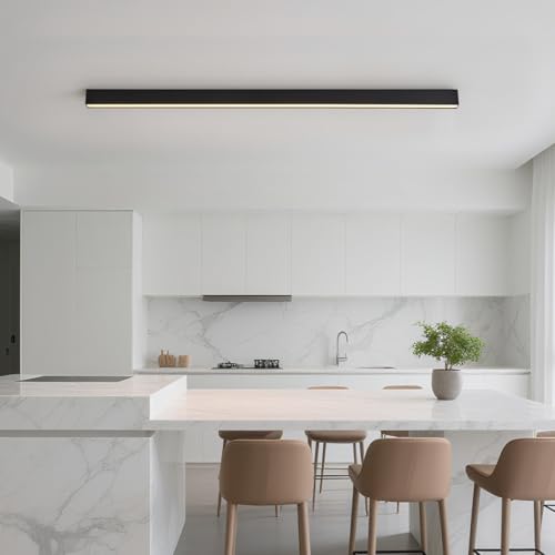 Black ceiling light LED