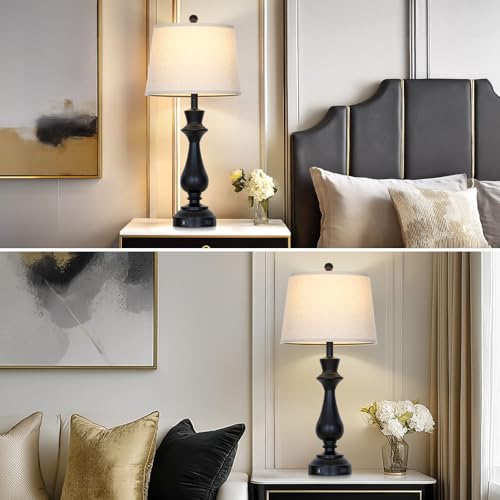 Modern Black Table Lamp for Living Room