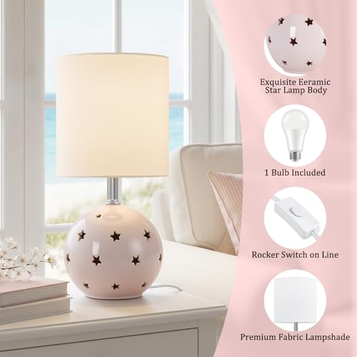Small Table Lamp (Pink)