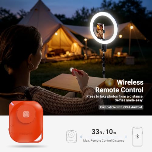 12" Selfie Ring Light with App Control