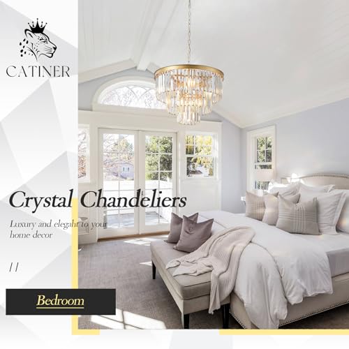 20" Modern Crystal Chandeliers