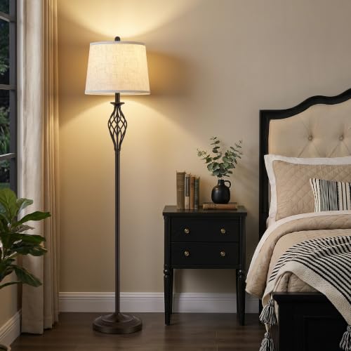 Floor Lamps for Living Room (Brown)