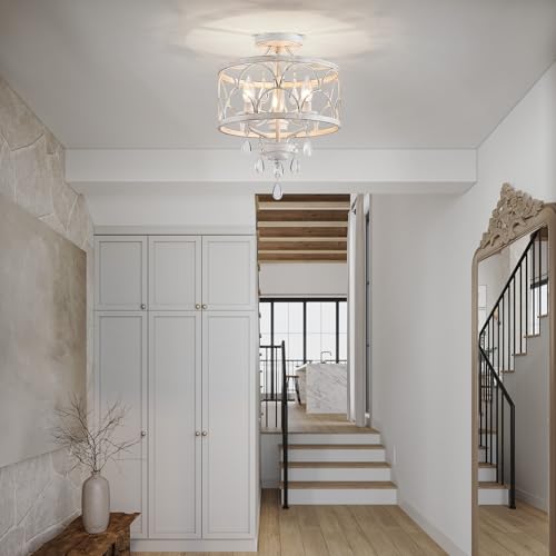 Crystal Ceiling Light Fixture