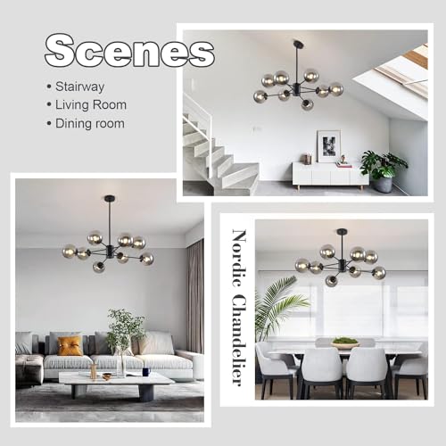 Lighting Mid Century Black 8