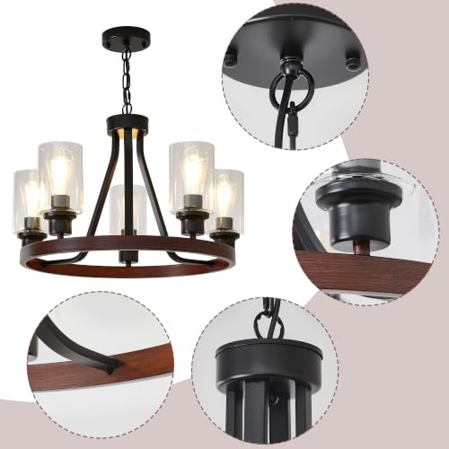 Farmhouse Chandelier (72 Count)