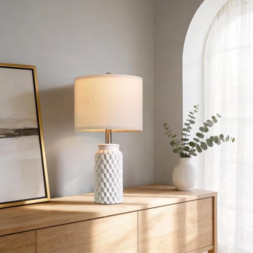 20.5" Ceramic Table Lamps Set of 2 (2 Count)