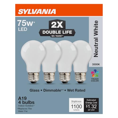 Sylvania Double Life LED Light Bulb (4 Count)