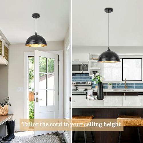 Black Pendant Lights Kitchen Island