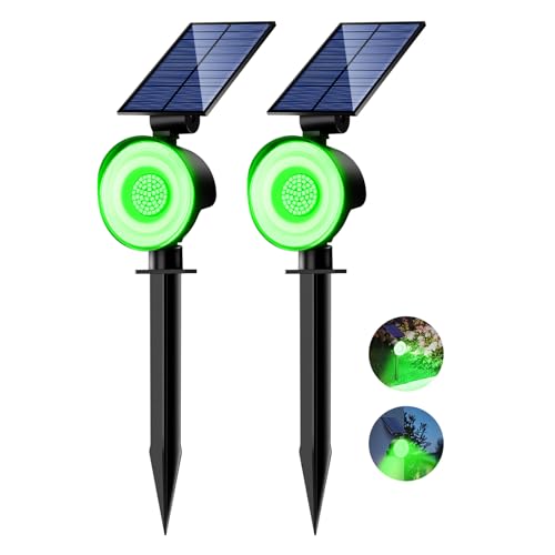 Solar Spot Lights Outdoor Waterproof (2 Count)