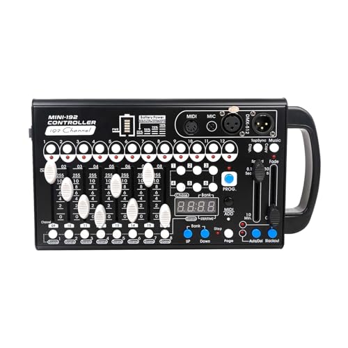 Battery DMX Controller with Midi